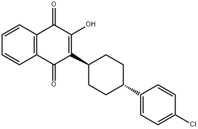 2-(trans-4-(4-Chlorophenyl)cyclohexyl)-3-hydroxy-1,4-naphthalenedione(95233-18-4)